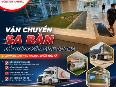 Vận Chuyển Sa Bàn Bất Động Sản Bình Dương An Toàn 100%