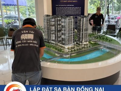 Lắp đặt sa bàn Đồng Nai