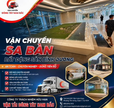 Vận Chuyển Sa Bàn Bất Động Sản Bình Dương An Toàn 100%