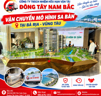 Vận Chuyển Mô Hình Sa Bàn Tại Bà Rịa - Vũng Tàu