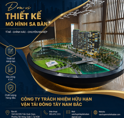 Đơn vị thiết kế mô hình sa bàn