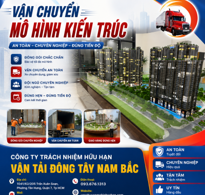 Vận chuyển mô hình kiến trúc
