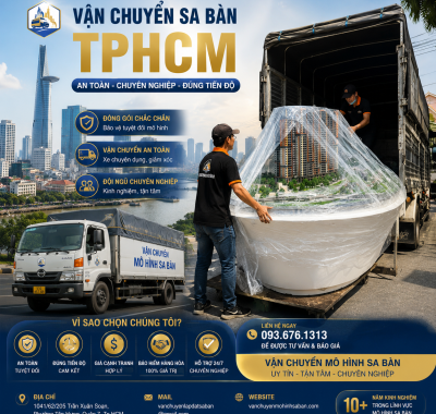 vận chuyển sa bàn TPHCM